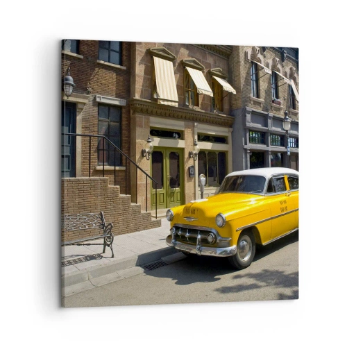 Obraz na plátně - Kdysi dávno v Americe - 50x50 cm