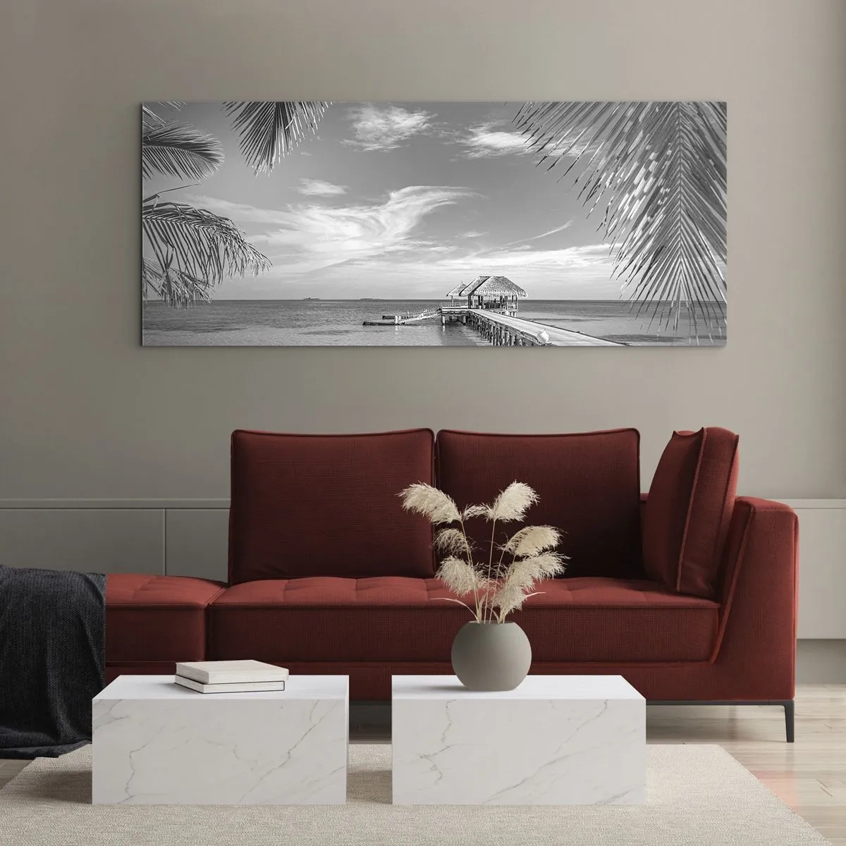 Obraz na skle - Vzpomínka nebo sen? - 100x40 cm