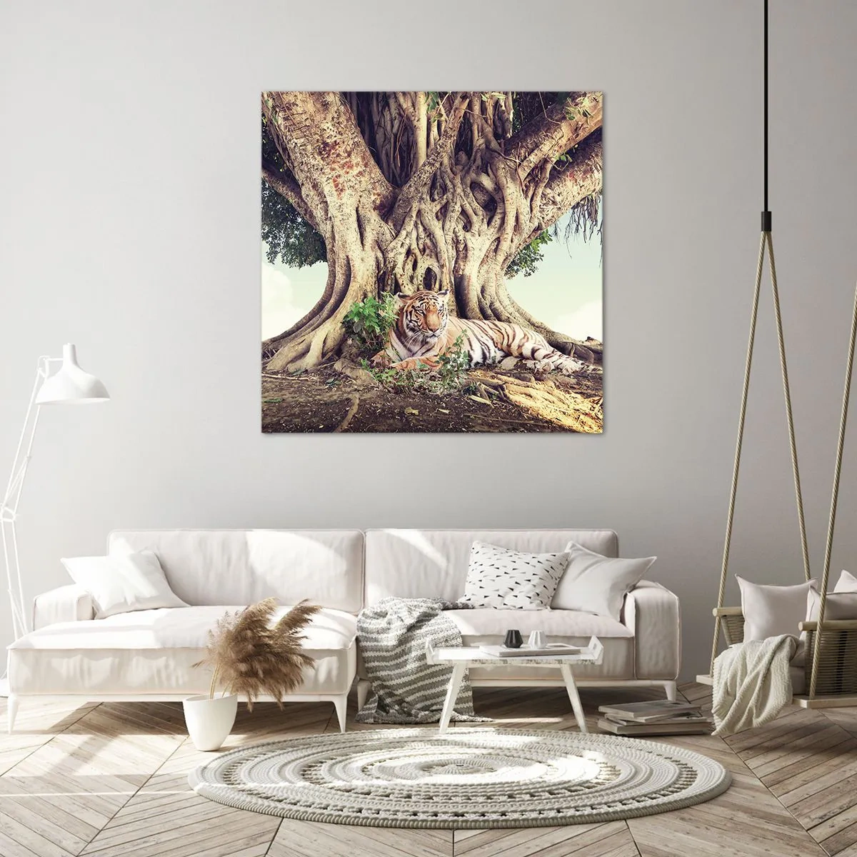 Obraz na plátně - Pohled z knihy Mojžíšovy - 70x70 cm