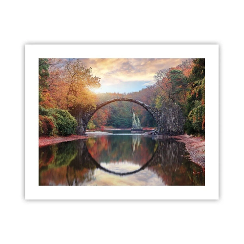 Plakát - Za zrcadlem - 50x40 cm