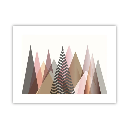 Plakát - Pyramidální pohled - 40x30 cm