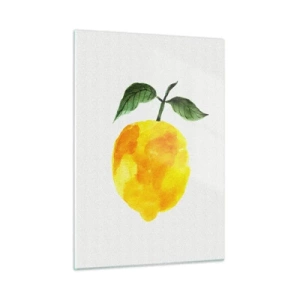 Obraz na skle - Jak poznat chuť slunce - 50x70 cm