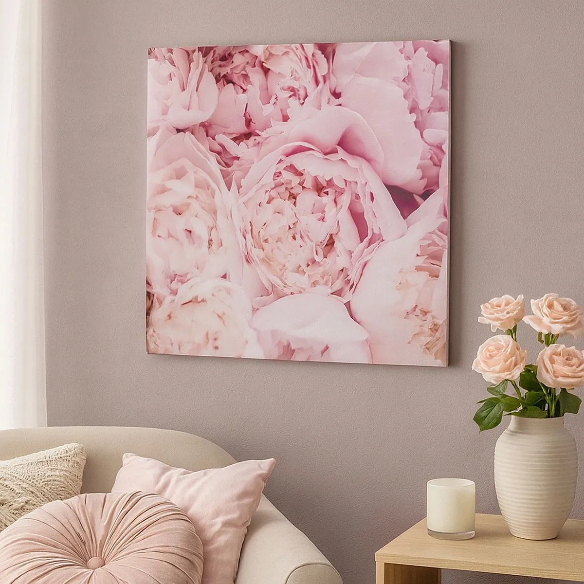 Obraz na plátně - Přitulené a voňavé - 30x30 cm