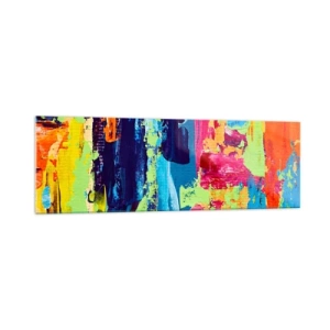 Obraz na skle - Život je krásný! - 160x50 cm