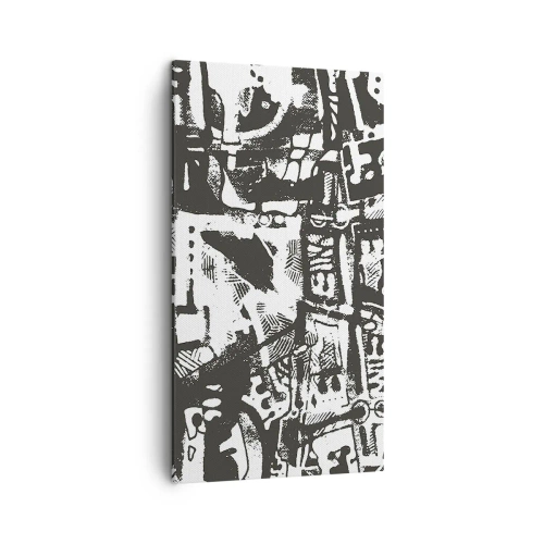 Obraz na plátně - Pořádek nebo chaos? - 45x80 cm