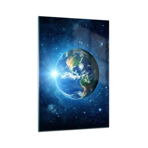 Obraz na skle - Jsme v nebi - 70x100 cm