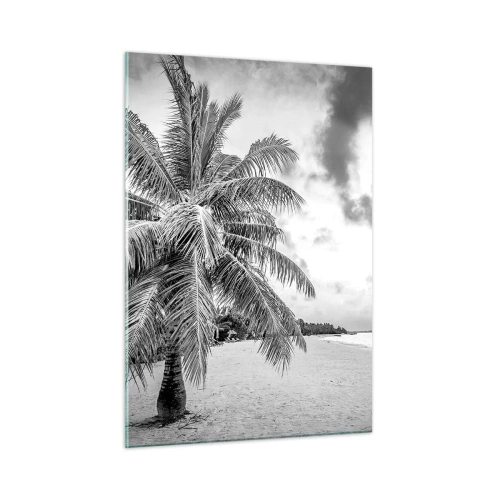 Obraz na skle - Když toužíš po samotě…. - 50x70 cm