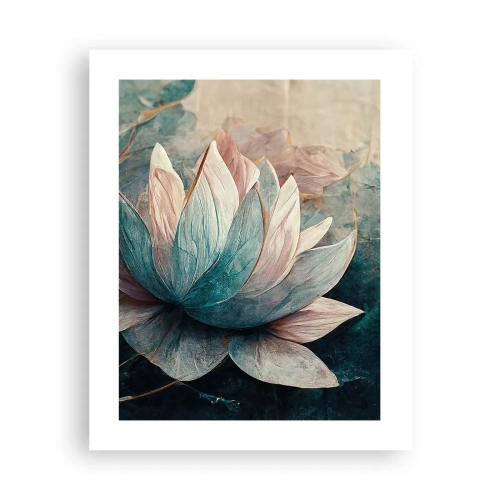 Plakát - Hvězdy a jezero - 40x50 cm