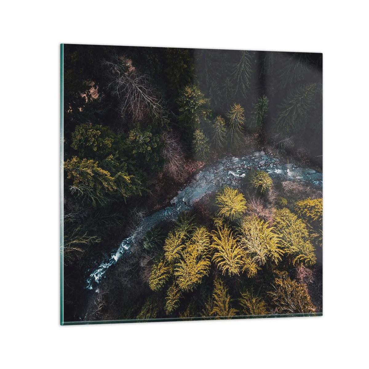 Obraz na skle - Rychle, stále rychleji - 70x70 cm