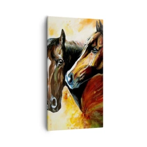 Obraz na plátně - Dvakrát více půvabu - 55x100 cm