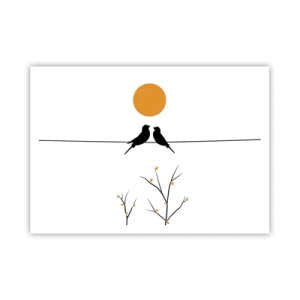 Plakát - Slavíčí večer - 100x70 cm
