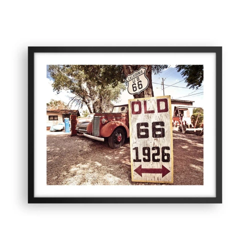 Plakát v černém rámu - Legenda americké provincie - 50x40 cm