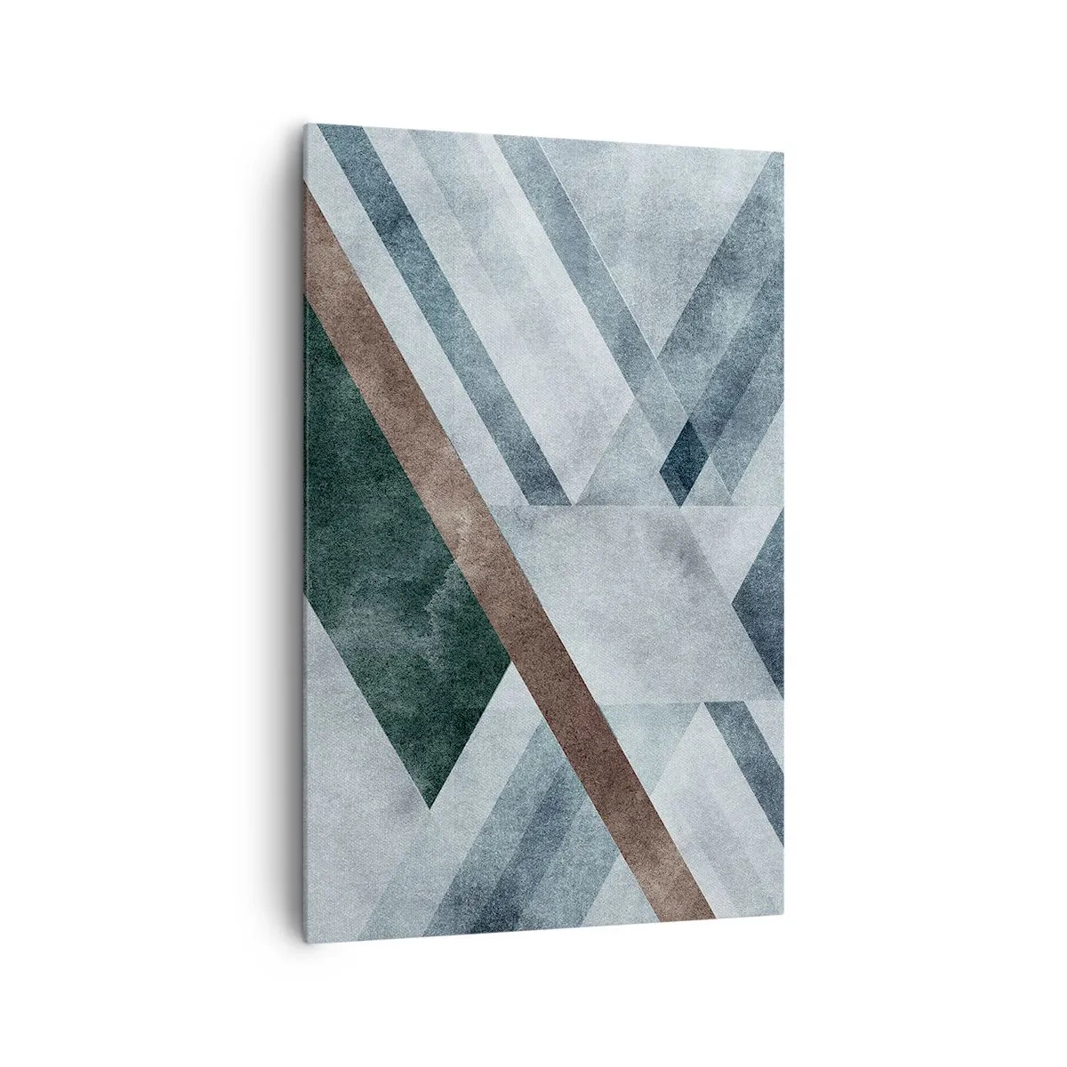 Obraz na plátně - Sofistikovaná elegance geometrie - 80x120 cm