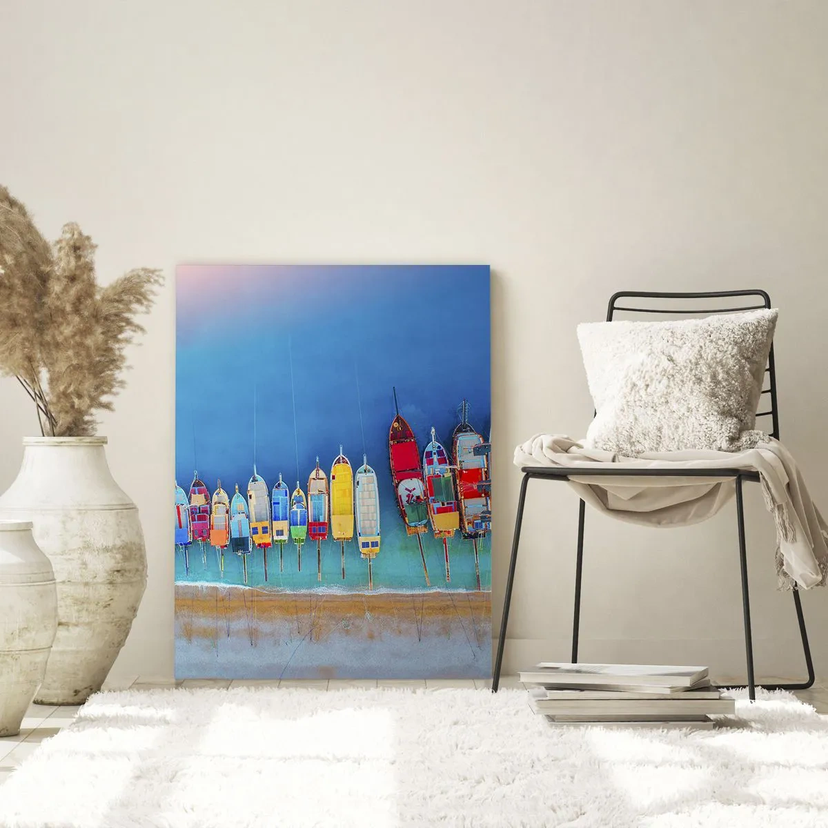 Obraz na skle - Z ptačí perspektivy - 70x100 cm