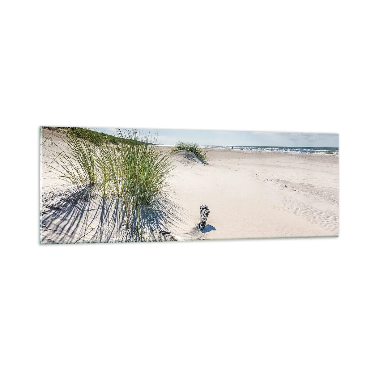Obraz na skle - Nejkrásnější? Baltská - 90x30 cm