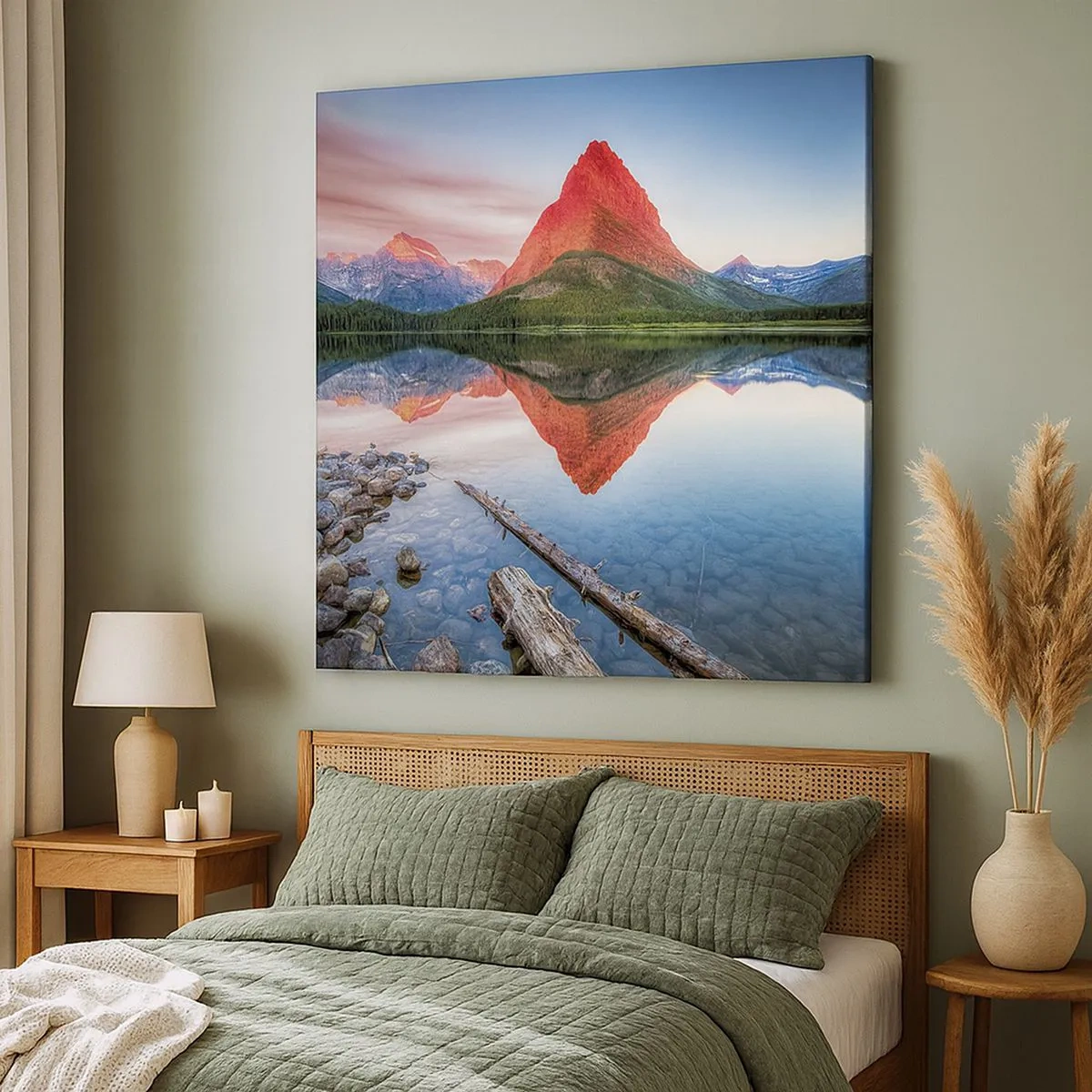 Obraz na plátně - Teplo a chlad - 30x30 cm