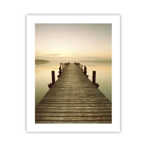 Plakát - Rozbřesk, svítání, světlo - 40x50 cm