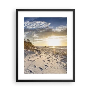 Plakát v černém rámu - Pozvánka na procházku - 40x50 cm