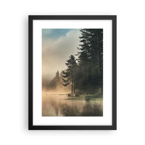 Plakát v černém rámu - Zrození dne - 30x40 cm