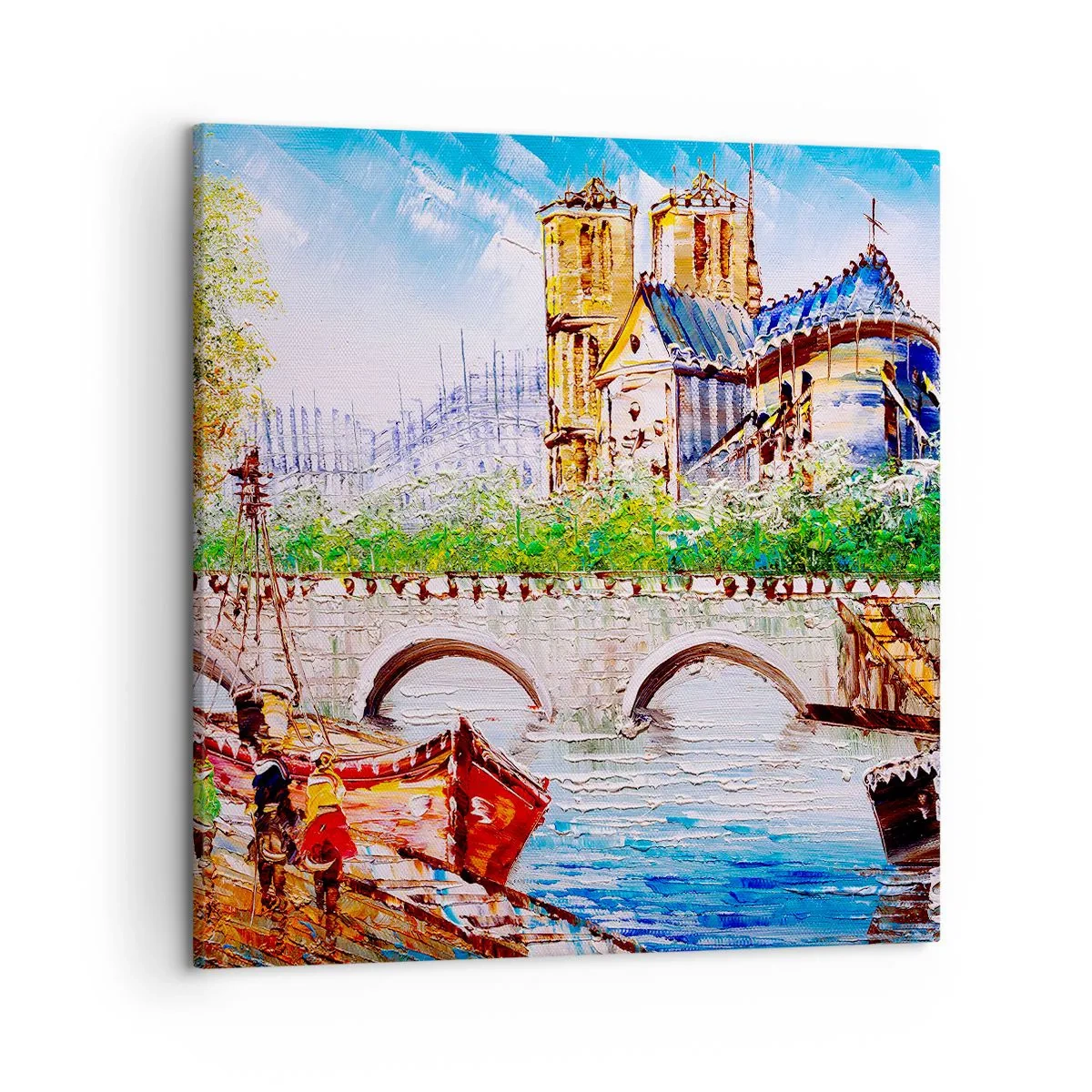 Obraz na plátně - Jejich čas nikdy nepomíjí - 50x50 cm