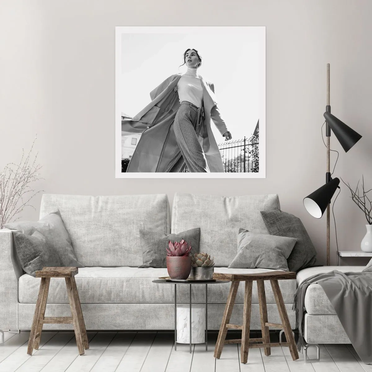 Plakát - Jdeš se mnou? - 60x60 cm