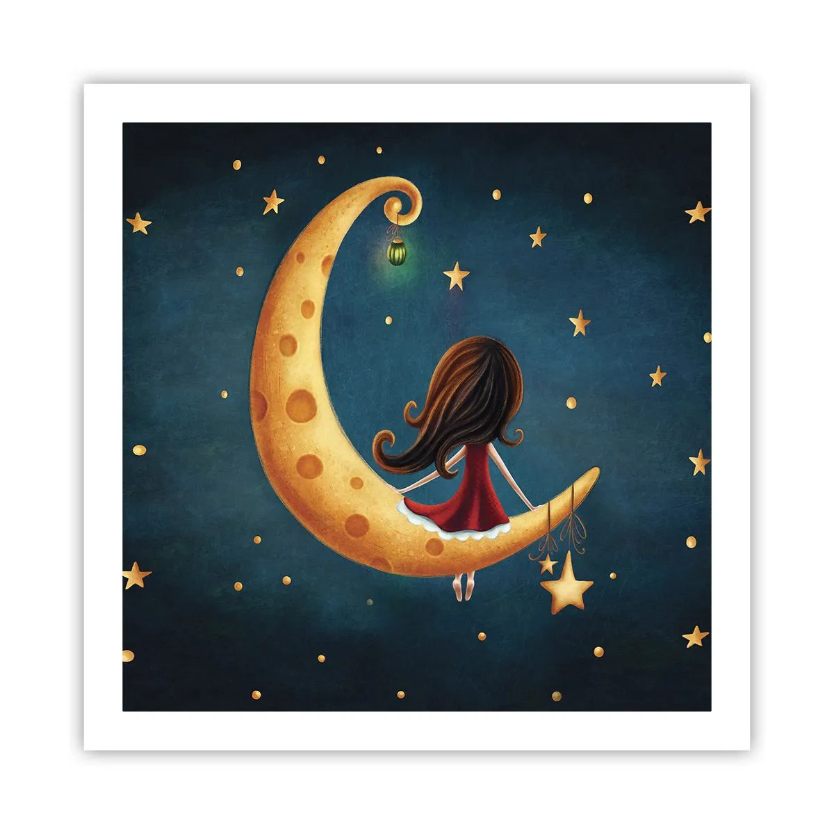 Plakát - Kdysi dávno… - 60x60 cm