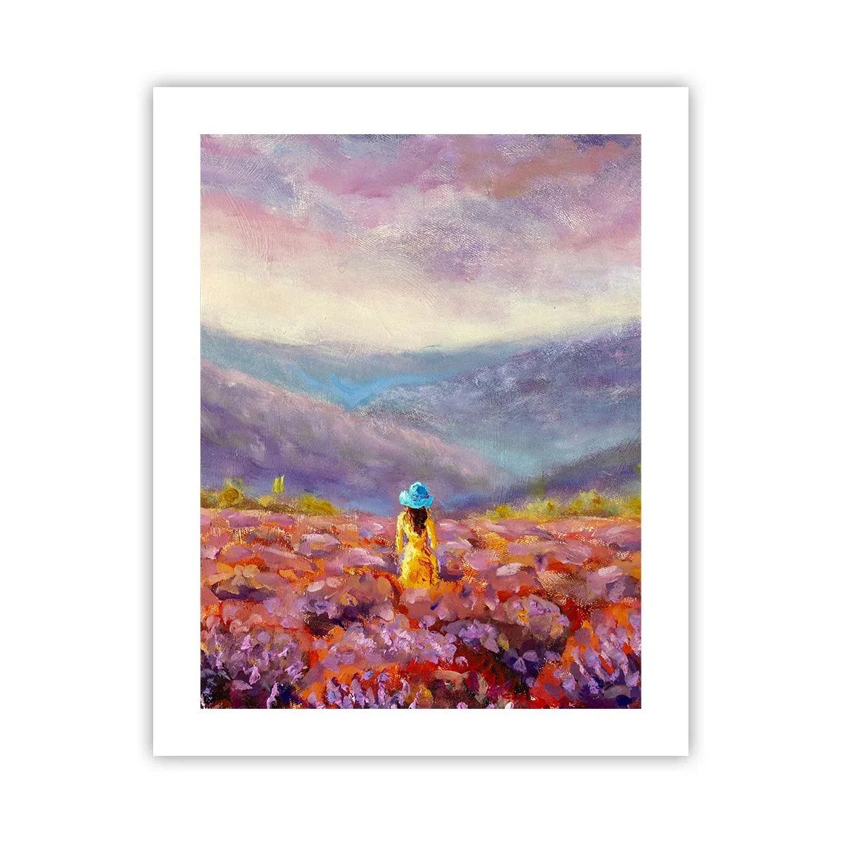 Plakát - V levandulovém světě - 40x50 cm