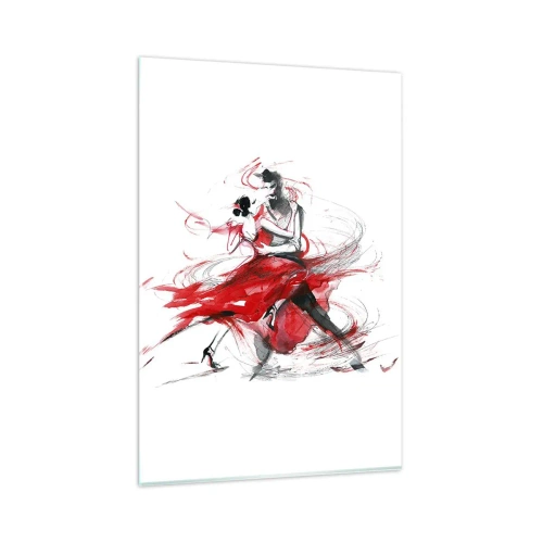 Obraz na skle - Tango - rytmus náruživostí - 80x120 cm