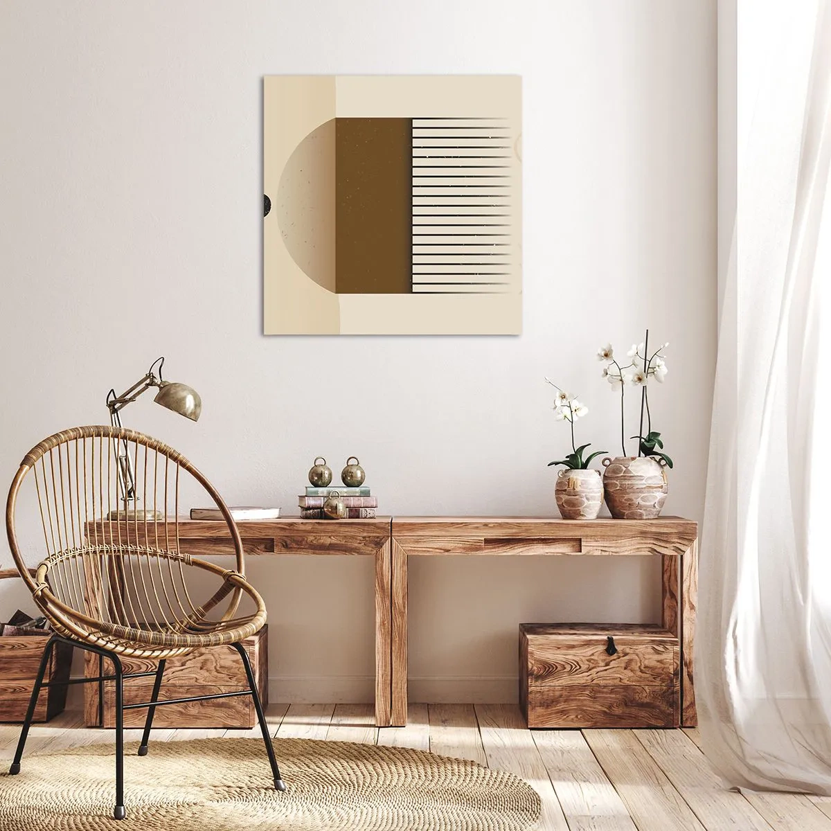 Obraz na plátně - Různé stavy - 60x60 cm