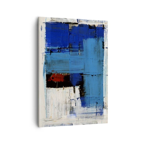 Obraz na plátně - Tajemství modré - 50x70 cm