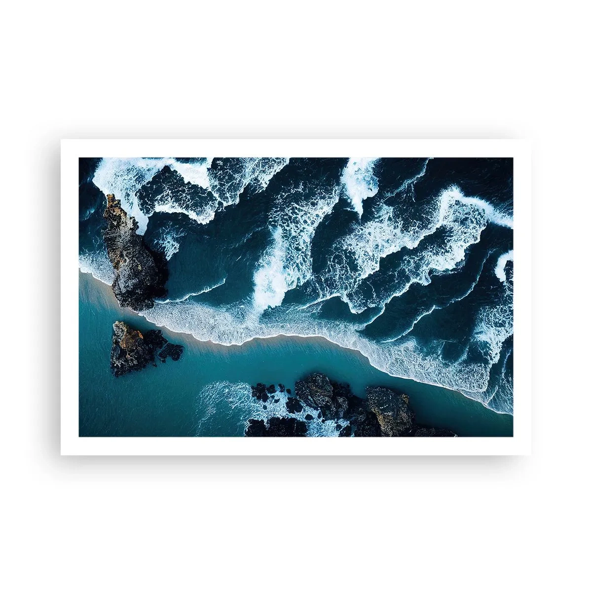 Plakát - Zahalené do vln - 91x61 cm