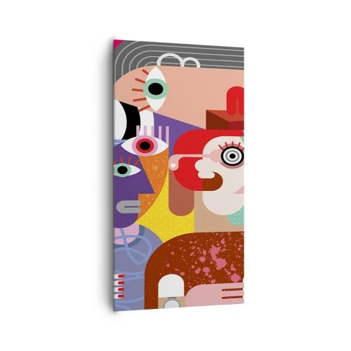 Obraz na plátně - My od pána Picassa - 65x120 cm