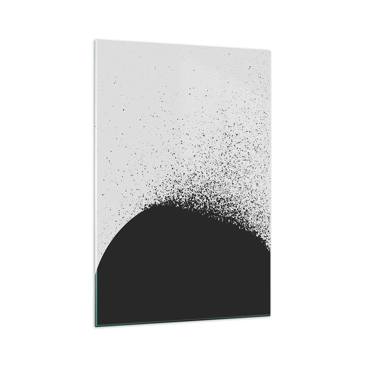 Obraz na skle - Pohyb částic - 70x100 cm