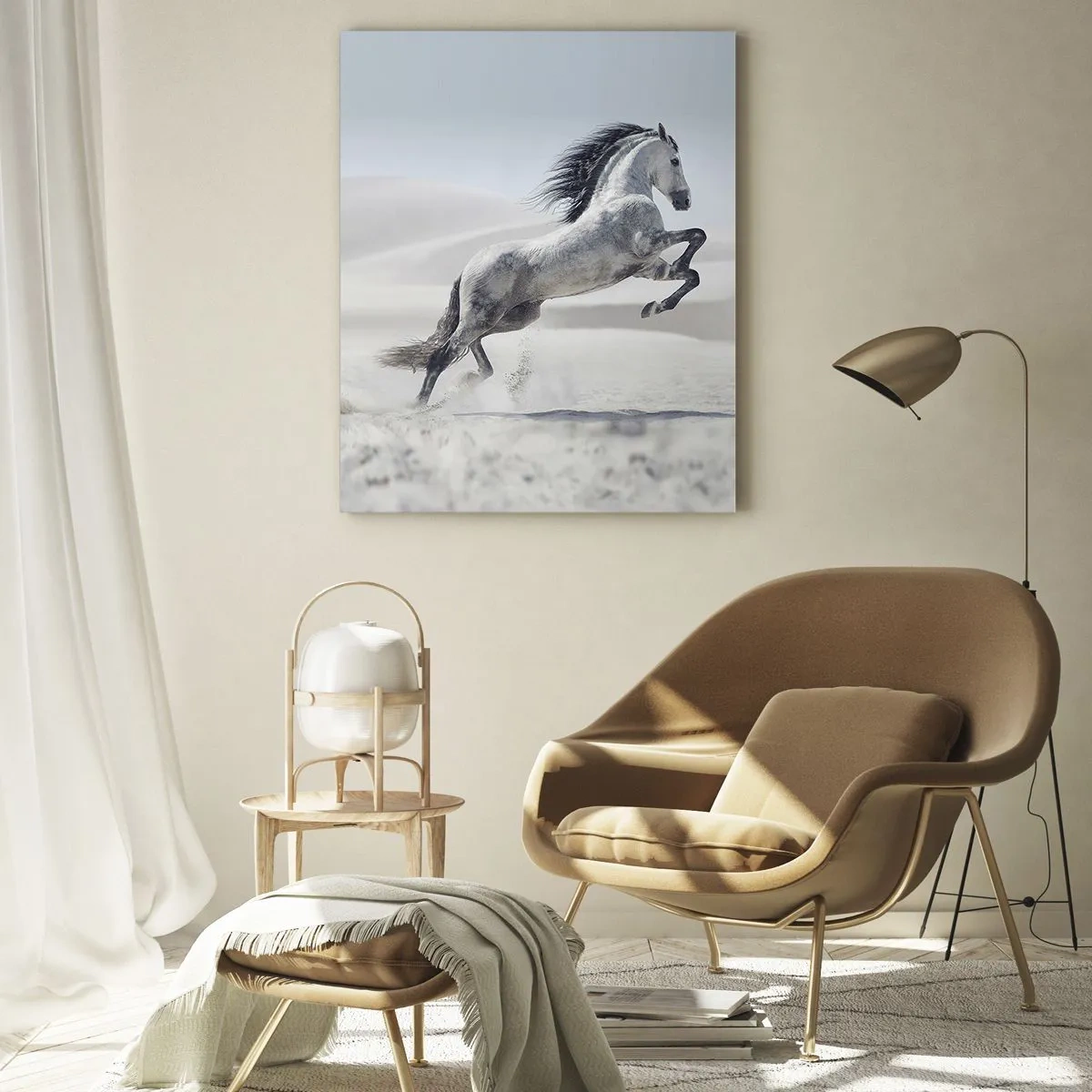 Obraz na skle - Arabský kníže - 70x100 cm
