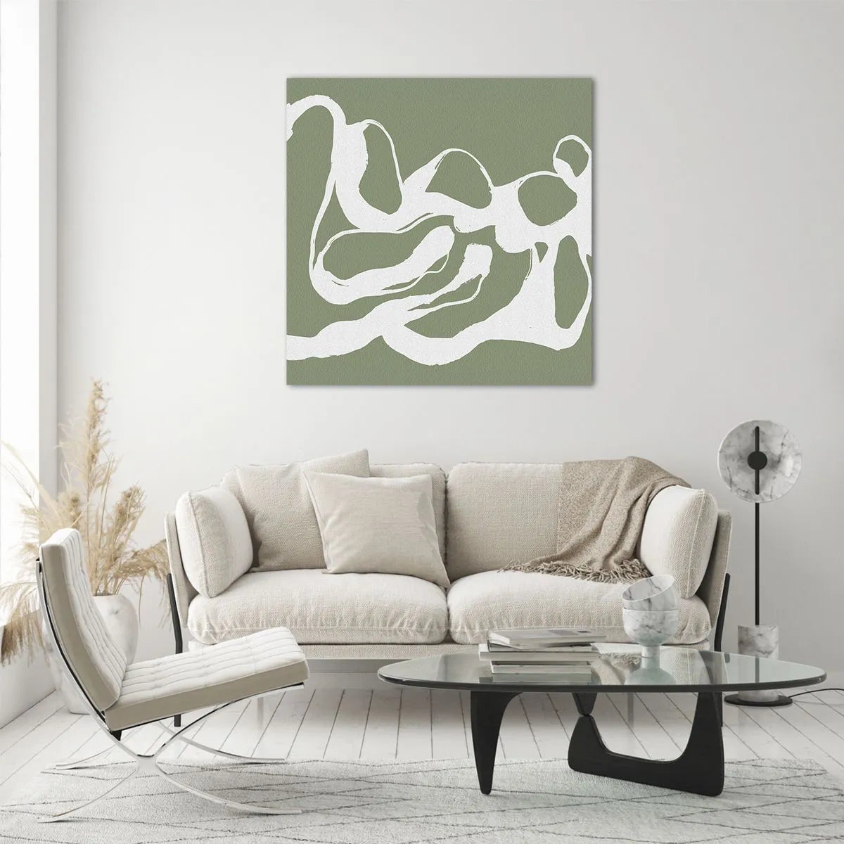 Obraz na skle - Volání prostoru - 70x70 cm