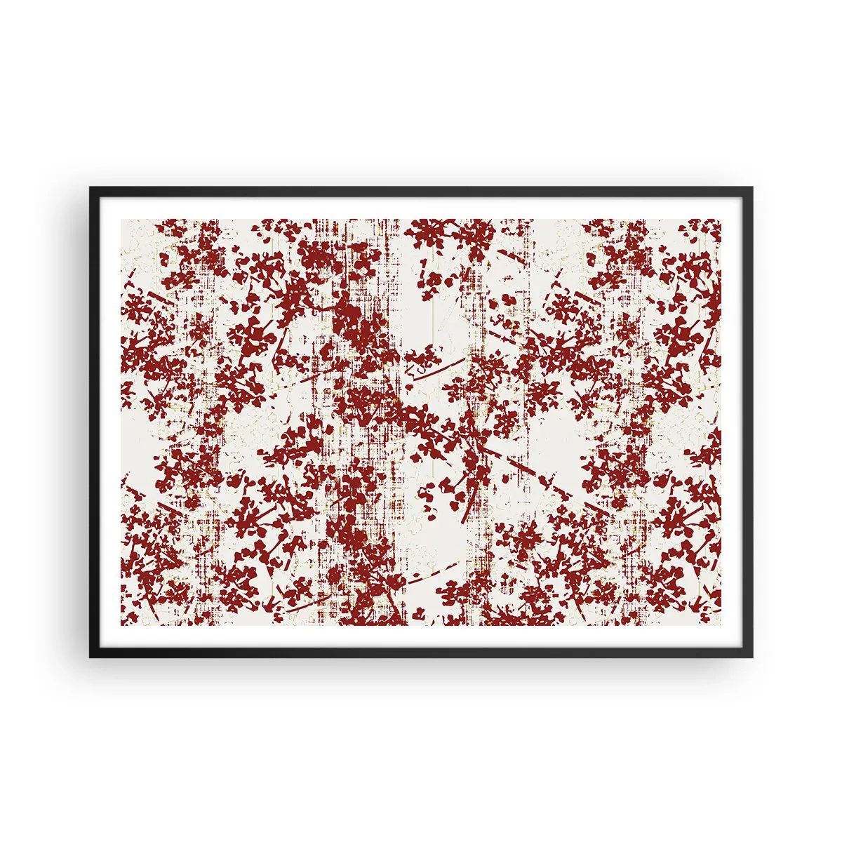 Plakát v černém rámu - Staré kaliko - 100x70 cm