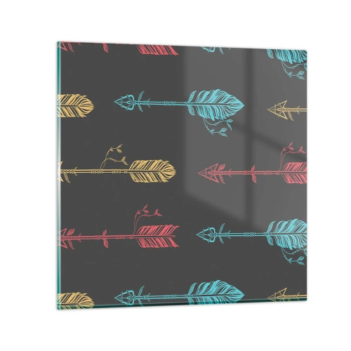 Obraz na skle - V lati - 60x60 cm