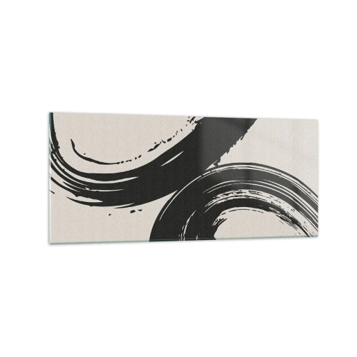 Obraz na skle - Rozmáchle a dokola - 120x50 cm