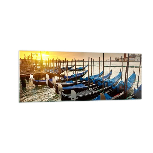 Obraz na skle - Než nastane zmatek - 140x50 cm