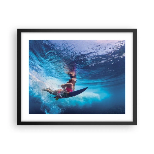 Plakát v černém rámu - Hloubka radosti - 50x40 cm