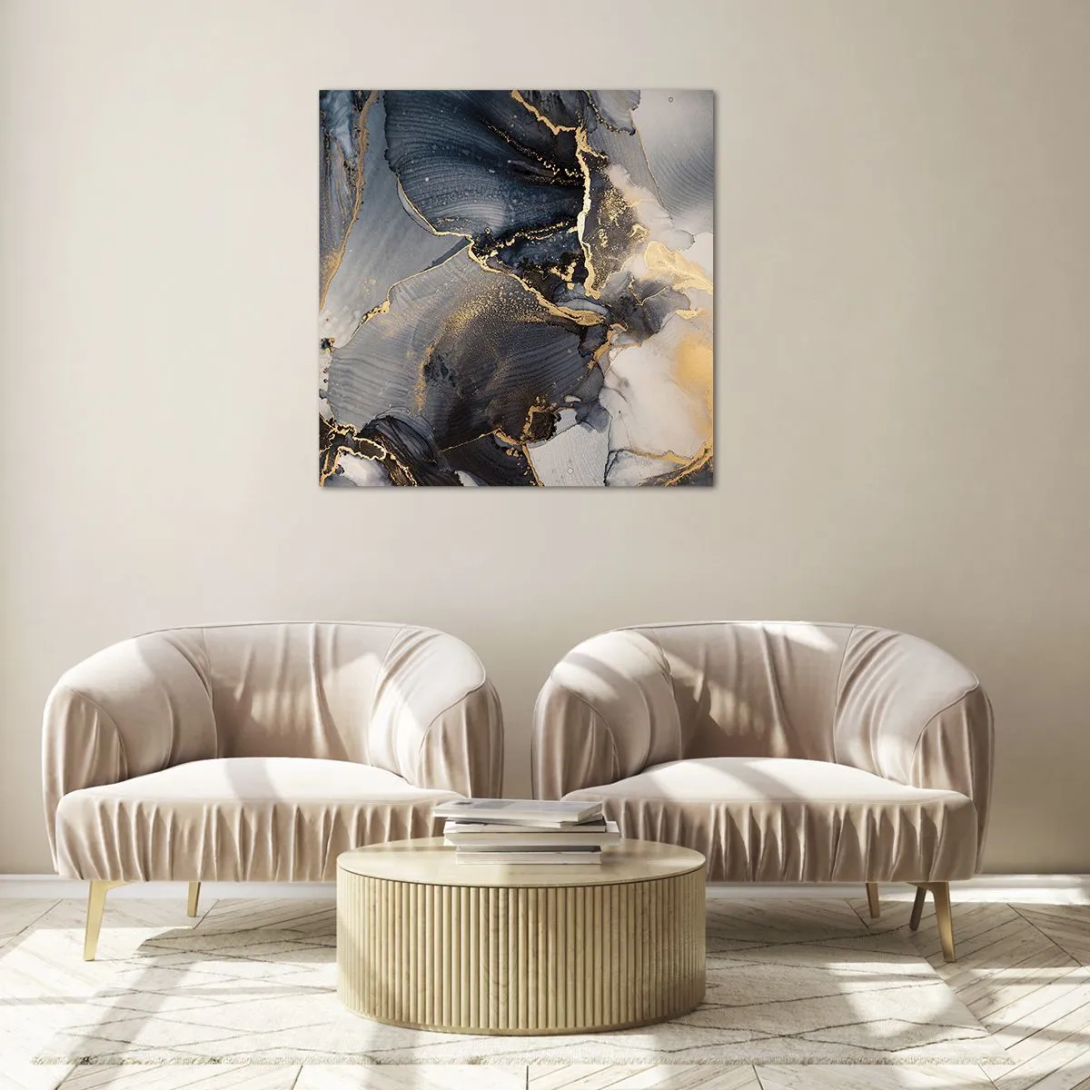 Obraz na skle - Život kamene - 50x50 cm