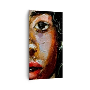 Obraz na plátně - Černá a jas - 65x120 cm