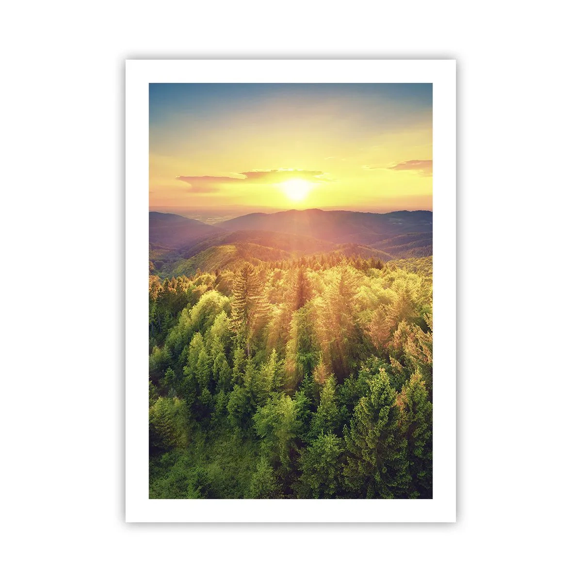 Plakát - Vrcholky a vrcholy - 50x70 cm