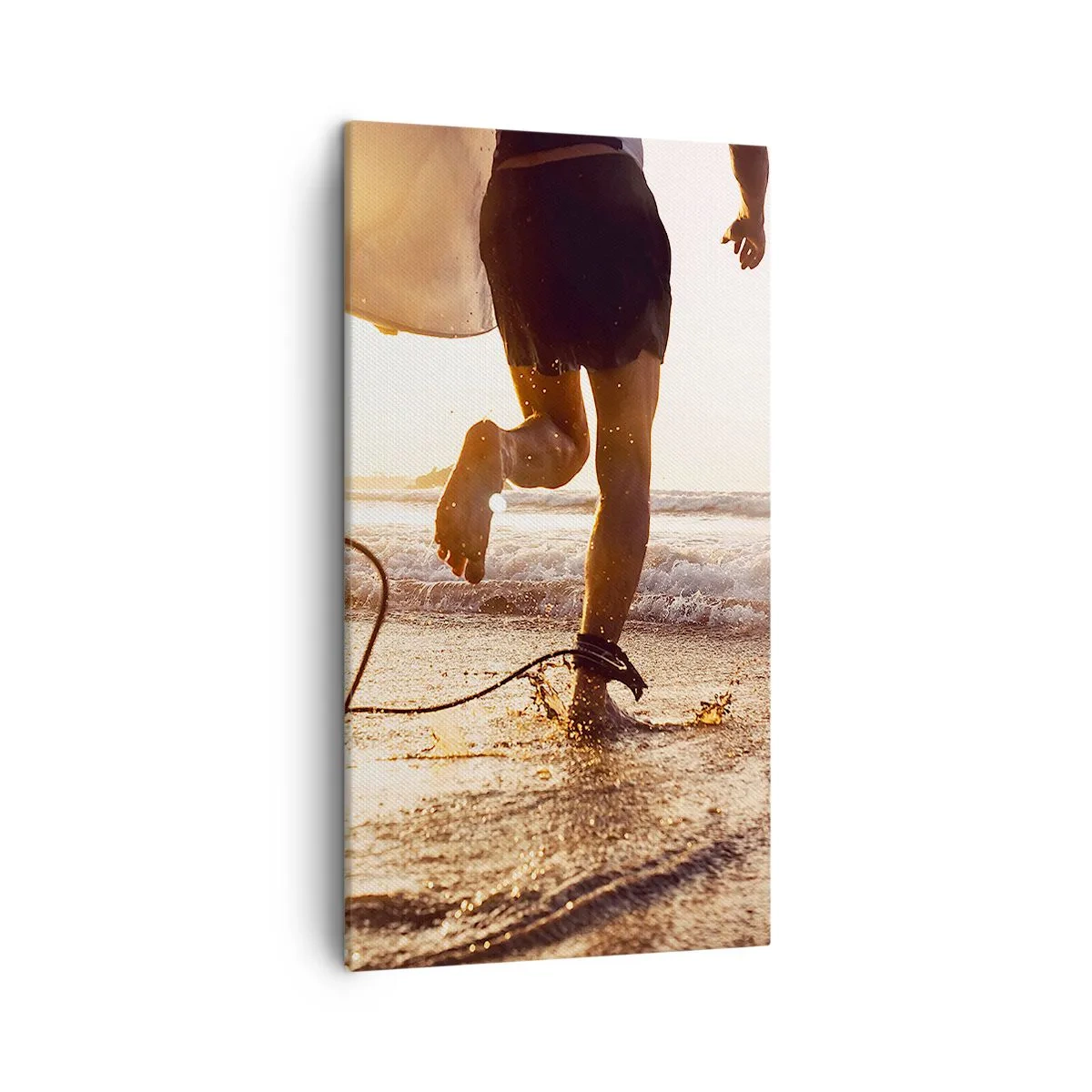 Obraz na plátně - Vstříc vlně - 45x80 cm