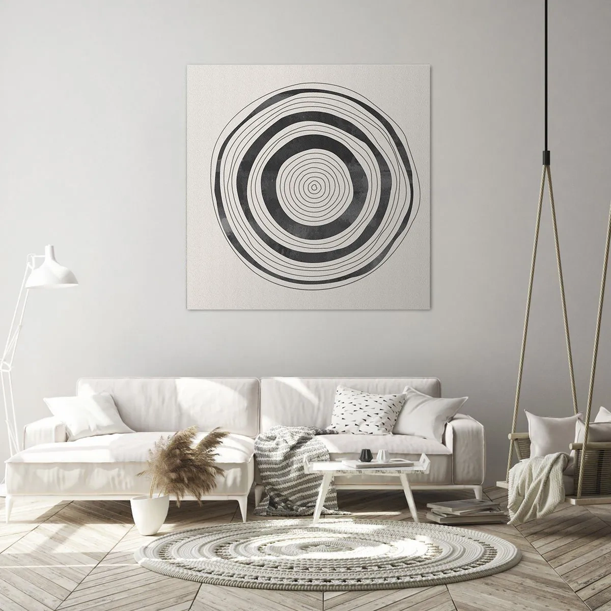 Obraz na plátně - Důležité je to, co je uprostřed - 60x60 cm