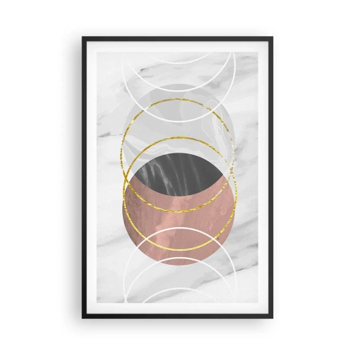 Plakát v černém rámu - Hudba sfér - 61x91 cm