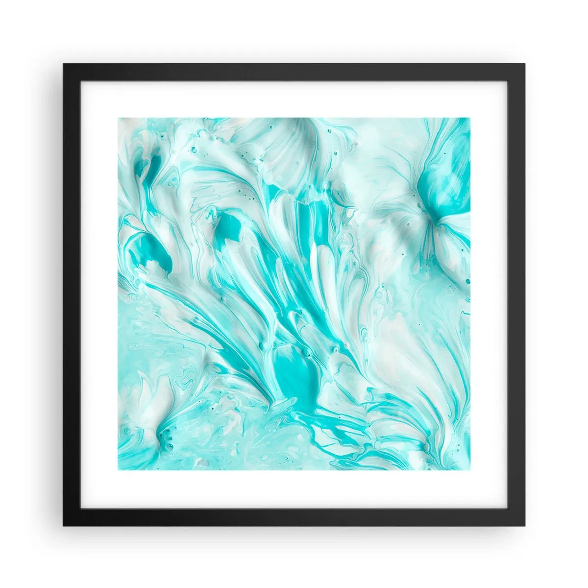 Plakát v černém rámu - Navždy spolu - 40x40 cm