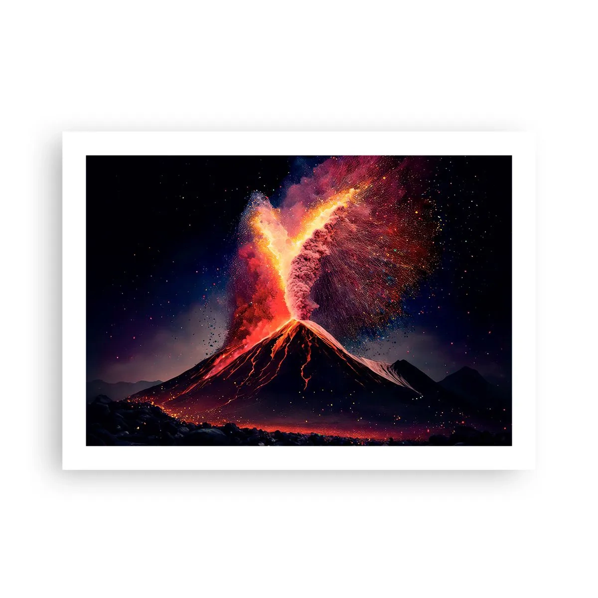 Plakát - Krása a hrůza - 70x50 cm