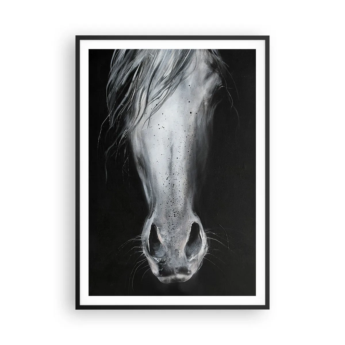 Plakát v černém rámu - Svůdný pohled - 70x100 cm