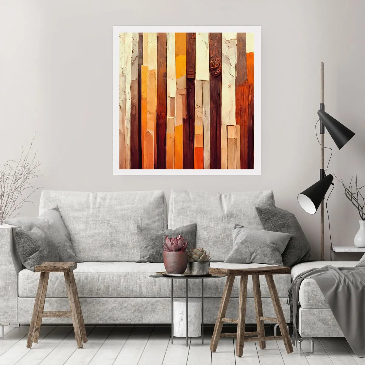 Plakát - Hymna lesních stromů - 60x60 cm